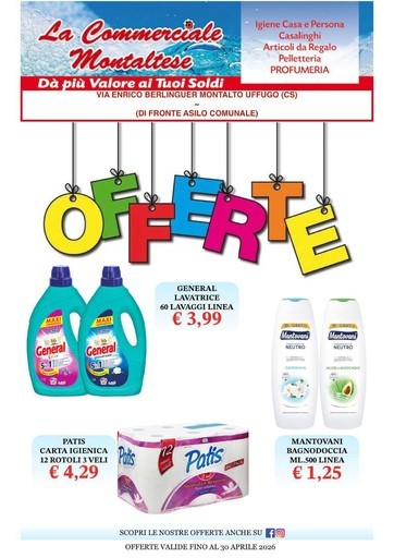 La Commerciale Montaltese - Offerte