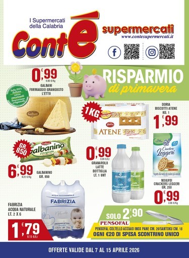 Volantino Contè Supermercati