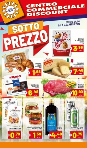 Volantino Centro Commerciale Discount
