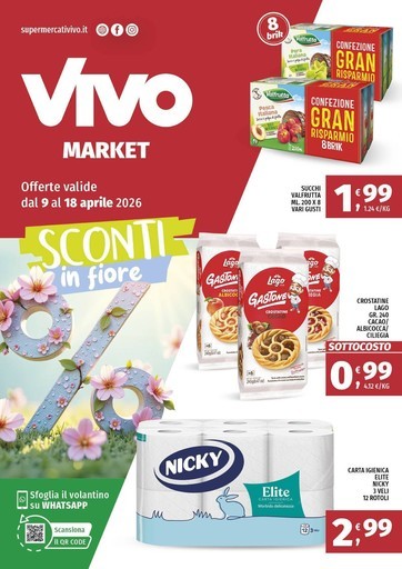 Volantino Vivo Supermercati