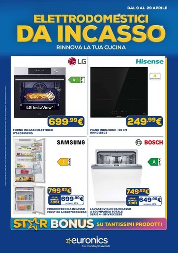 Euronics - Elettrodomestici da incasso