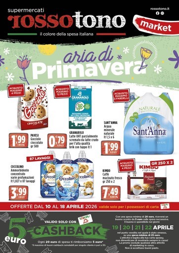 Supermercati Rossotono Market - Aria di primavera