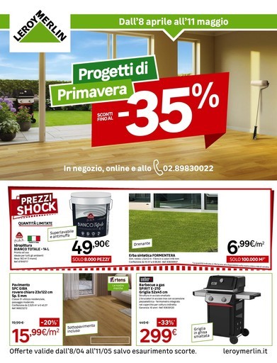 Volantino Leroy Merlin