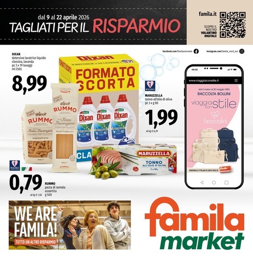 Famila - Tagliati per il risparmio