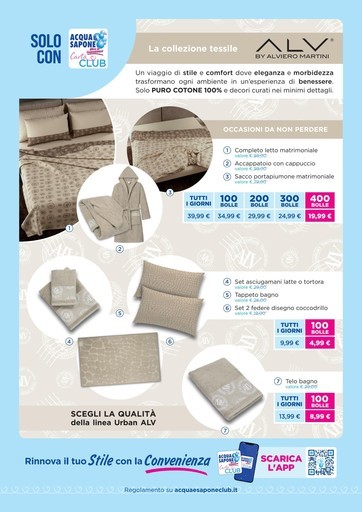 Volantino Acqua e Sapone