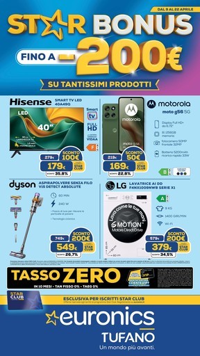 Volantino Euronics