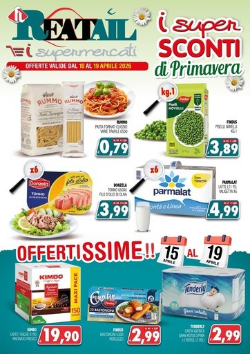Volantino Reatail Supermercati