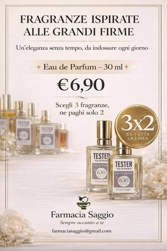 Farmacia Saggio - 3x2 su tutta la linea