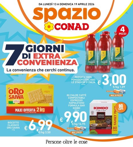 Spazio Conad - 7 giorni di extra convenienza