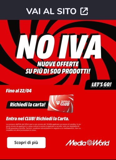 Volantino MediaWorld