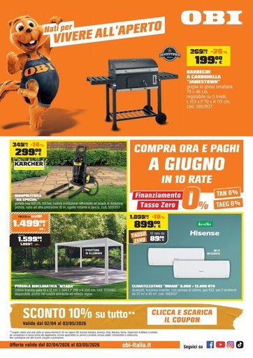 Obi - Nati per vivere all'aperto