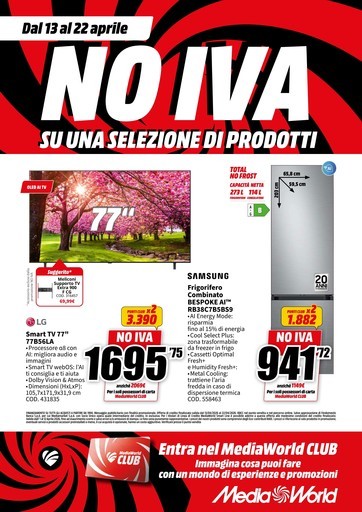Volantino MediaWorld