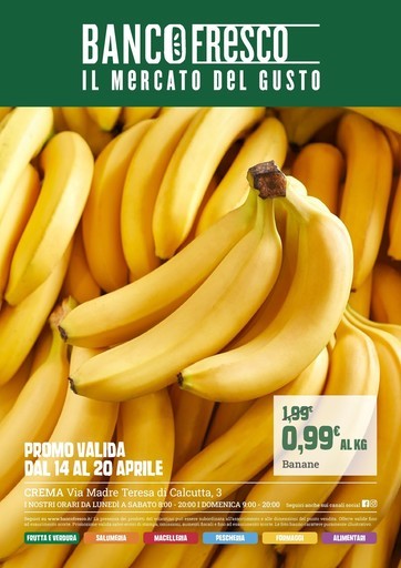 Volantino Banco Fresco