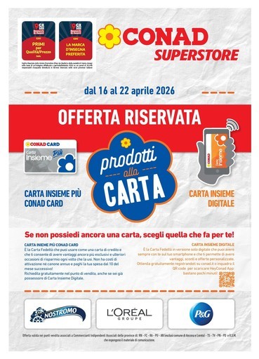 Volantino Conad Superstore