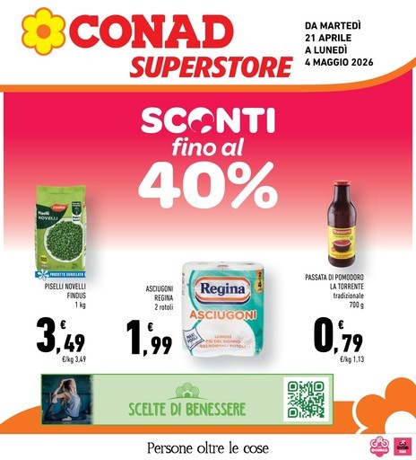 Volantino Conad Superstore