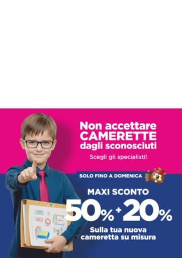 Volantino Mondo Camerette