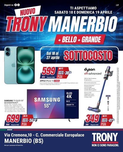 Volantino Trony