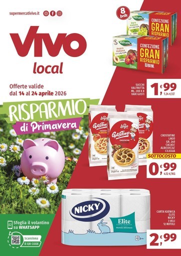 Volantino Vivo Supermercati