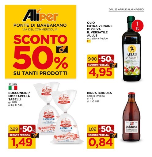Volantino Alì Supermercati