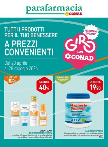 Volantino Parafarmacia Conad