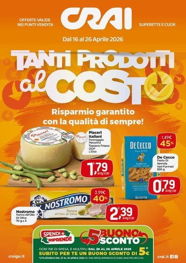 Volantino Crai