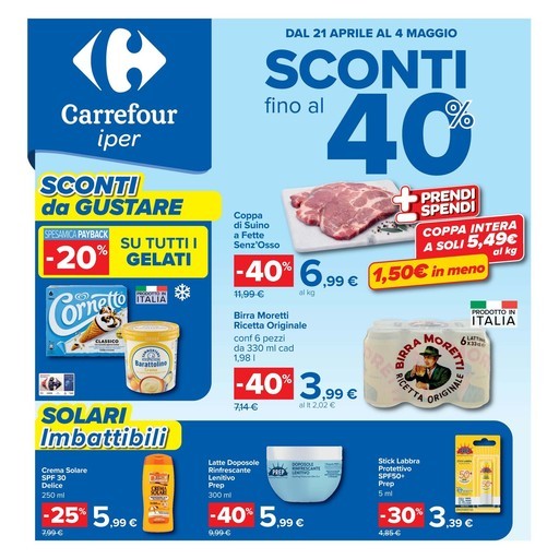 Volantino Carrefour Iper
