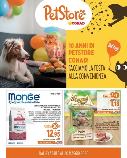 Volantino Pet Store