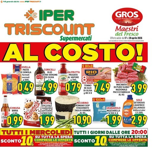 Ipertriscount - Al costo