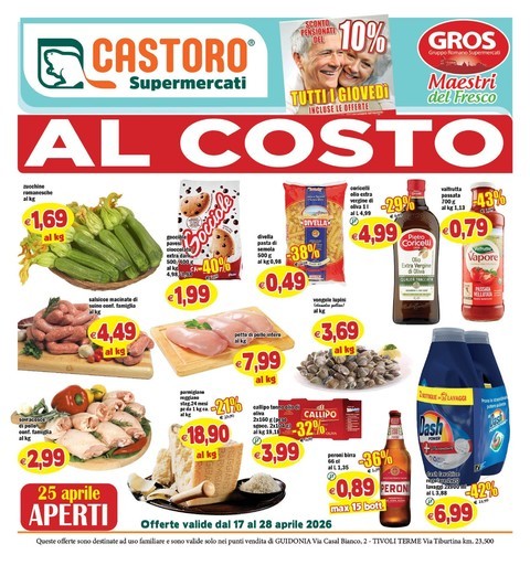 Volantino Il Castoro Supermercati