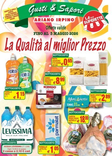Volantino Gusti e Sapori Supermercato