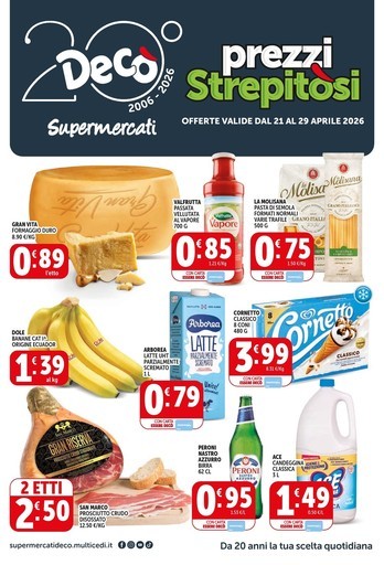 Volantino Deco