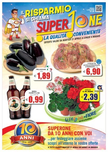 Volantino Supermercato SuperOne