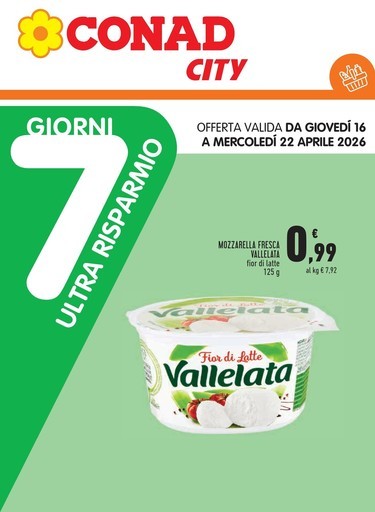 Volantino Conad City