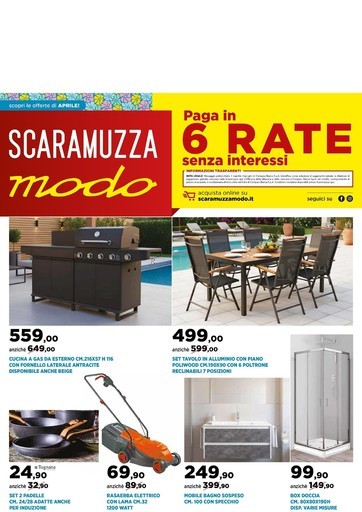 Scaramuzza - Volantino Scaramuzza