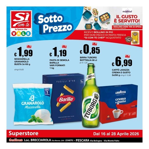 Volantino Si con te superstore