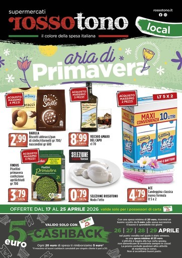 Volantino Supermercati Rossotono Local