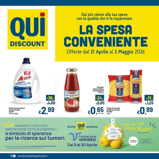 Volantino Qui Discount
