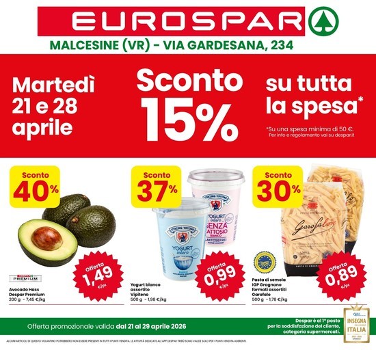 Volantino Eurospar