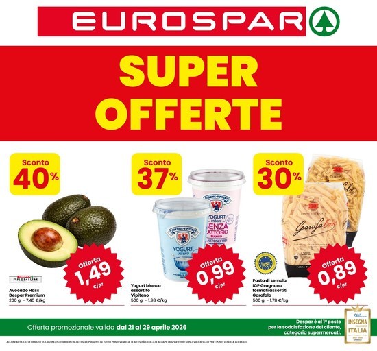 Volantino Eurospar