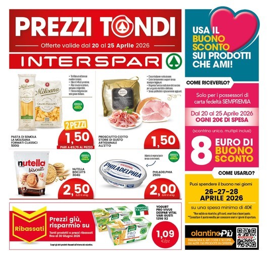 Interspar - Prezzi tondi