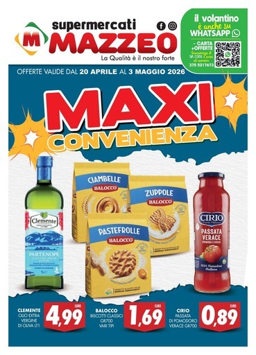 Volantino Mazzeo Supermercati