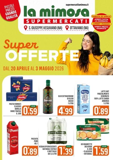 Volantino La Mimosa Supermercati