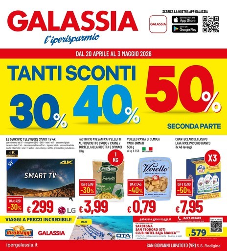 Volantino Galassia