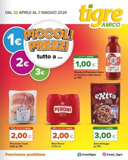 Volantino Tigre Amico