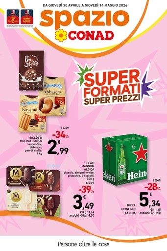 Spazio Conad - Offerte Spazio Conad: Super formati Super Prezzi