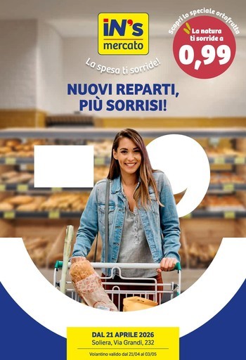 In's mercato - Nuovi reparti, piu sorrisi!