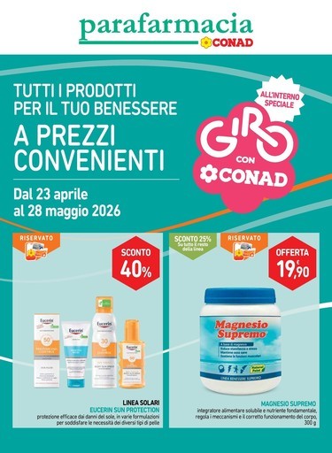Volantino Parafarmacia Conad