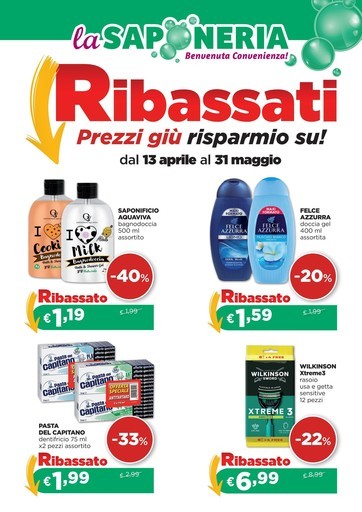 Volantino La Saponeria