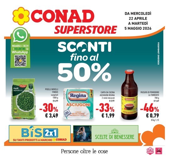 Volantino Conad Superstore