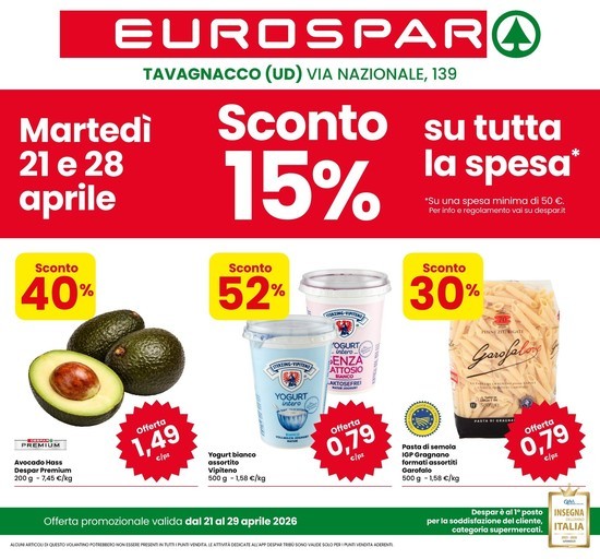 Volantino Eurospar